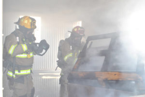 Safe Fire Training Structure Fills a Need in Fond du Lac, Wisconsin 3 Interior Smoke 300x201 1